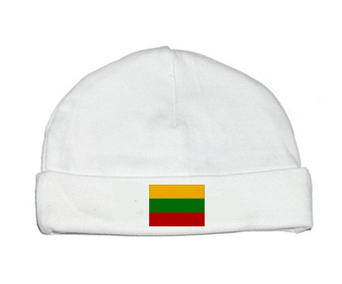 Bonnet bebé bandera personalizada de Lituania