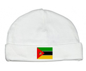 Bonnet bebé personalizado bandera de Mozambique