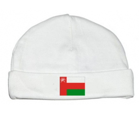 Bonnet omán de la bandera del bebé personalizado