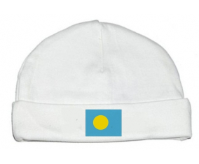 Bonnet bandera personalizada del bebé Palau