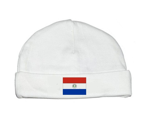 Bonnet bebé bandera personalizada Paraguay