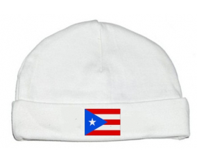 Bandera de Puerto Rico: Gorro para Bebé