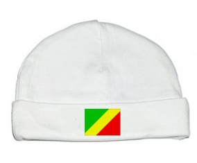 Bonnet República personalizada de la bandera del bebé del Congo