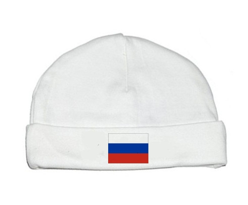 Bonnet bebé bandera personalizada Rusia