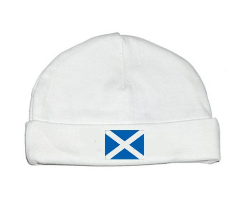 Bonnet bebé bandera personalizada Escocia