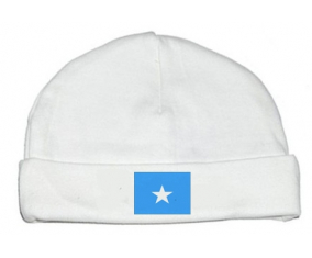 Bonnet bebé bandera personalizada Somalia