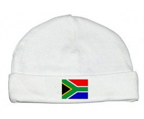Bonnet bandera de bebé personalizada Sudáfrica