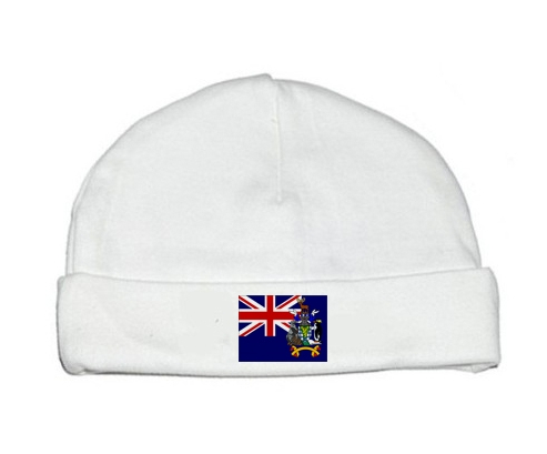 Bonnet bandera de bebé personalizada de Georgia del Sur e Islas Sandwich del Sur