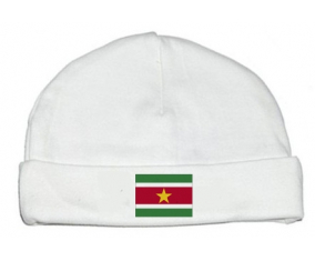 Bonnet bebé suriname personalizado bandera
