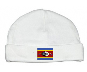 Bonnet bebé bandera personalizada Swazilandia