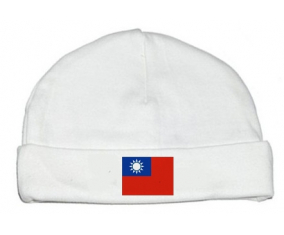 Bonnet bandera de bebé personalizada Taiwán