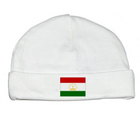 Bonnet bebé bandera personalizada de Tayikistán
