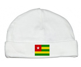 Bonnet bebé bandera personalizada Togo