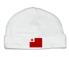 Bonnet bebé personalizado tonga bandera