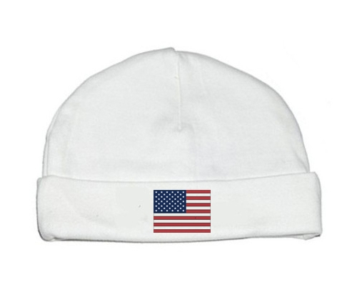 Bonnet bandera de bebé personalizada los Estados Unidos de América