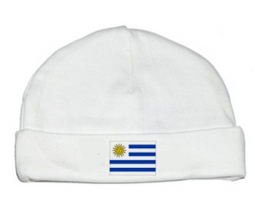 Bonnet bebé bandera personalizada Uruguay