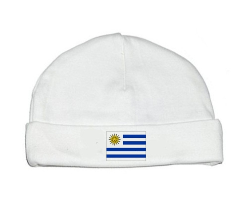 Bonnet bebé bandera personalizada Uruguay