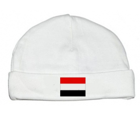 Bonnet bebé personalizado bandera de Yemen
