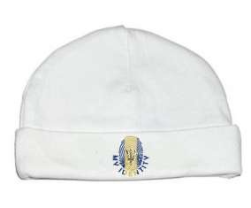 Bonnet impresión personalizada del bebé Mi identidad Barbados