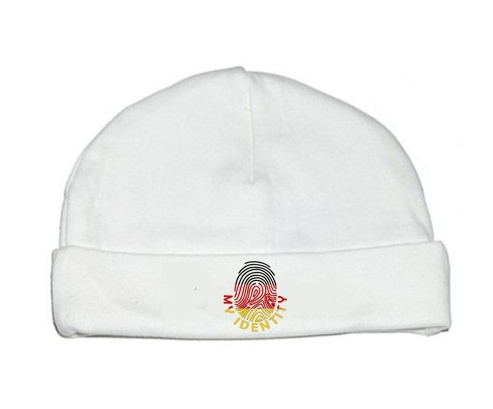 Bonnet impresión personalizada para bebés Mi identidad Alemania