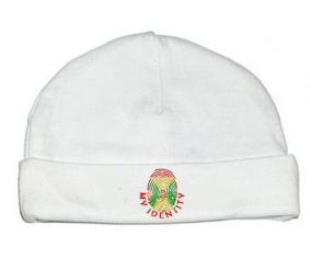 Bonnet bebé personalizado imprimir mi granada de identidad