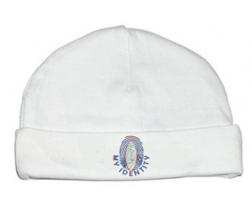 Bonnet bebé personalizado imprimir mi identidad Guam