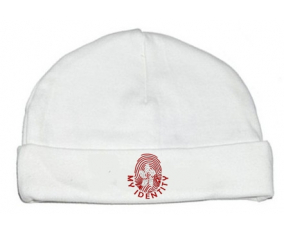 Bonnet impresión personalizada del bebé Mi identidad Hong Kong