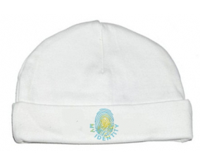 Bonnet impresión personalizada para bebés Mi identidad Kazajistán