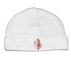 Bonnet impresión personalizada para bebés Mi identidad Malta