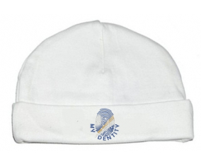 Bonnet impresión personalizada para bebés Mis islas Marshall de identidad