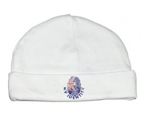 Bonnet impresión personalizada para bebés Mi identidad Nueva Zelanda
