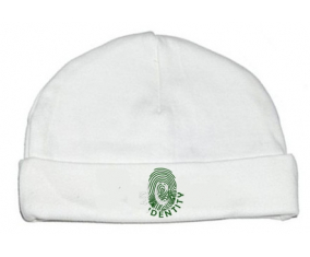 Bonnet impresión personalizada del bebé Mi identidad Pakistán
