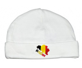 Bonnet mapas personalizados del bebé en Bélgica