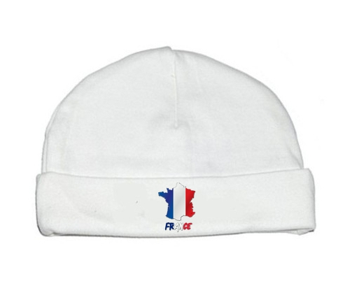 Bonnet mapas personalizados de France para bebés