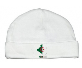 Bonnet mapas personalizados del bebé Algerie