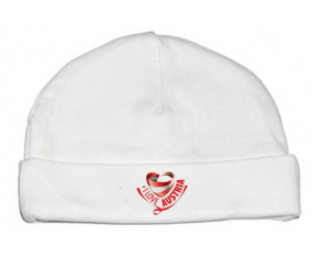 Bonnet bebé personalizado I Love Austria