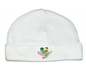 Bonnet bebé personalizado que amo Malí