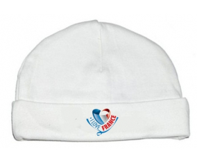 Bonnet mapas personalizados del France I Love