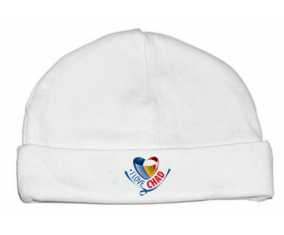 Bonnet bebé personalizado que amo Chad