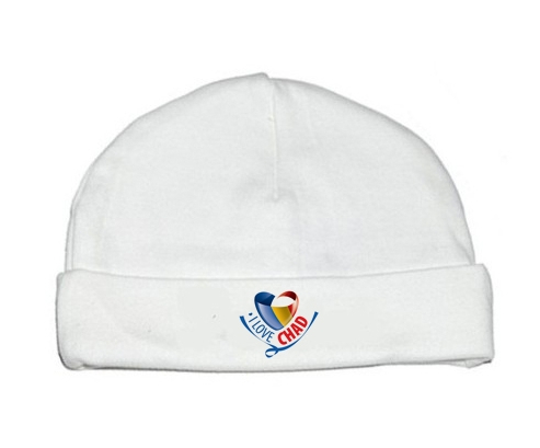 Bonnet bebé personalizado que amo Chad