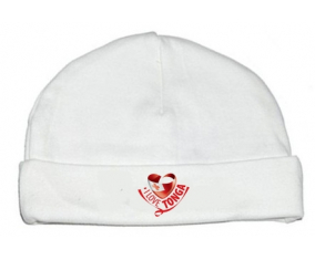 Bonnet bebé personalizado me encanta Tonga