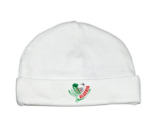 Bonnet bebé personalizado que amo Argelia