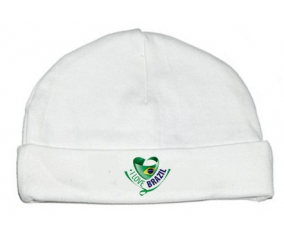 Bonnet bebé personalizado me encanta Brasil