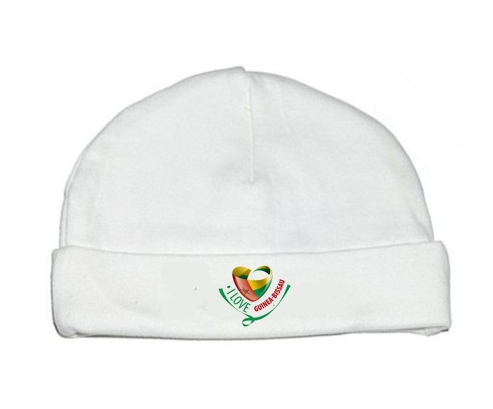 Bonnet bebé personalizado me encanta Guinea-Bissau