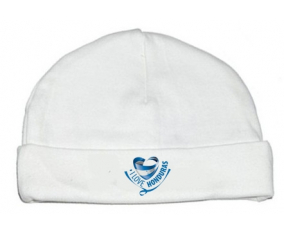 Bonnet bebé personalizado amo Honduras