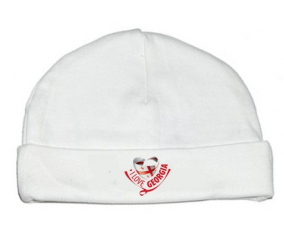 Bonnet bebé personalizado que amo Georgia