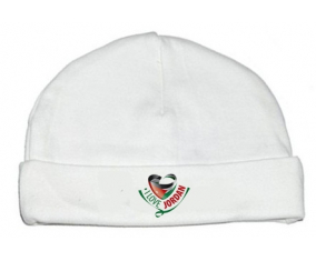 Bonnet bebé personalizado amo a Jordan