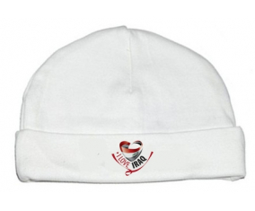 Bonnet bebé personalizado que amo Irak