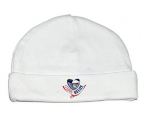 Bonnet bebé personalizado que amo Belice