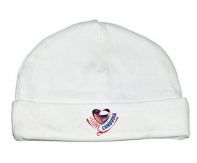 Bonnet bebé personalizado que amo Camboya